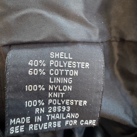 Vintage Members Only 90s Black Bomber Jacket Men’s M Size 40 - Picture 8 of 8